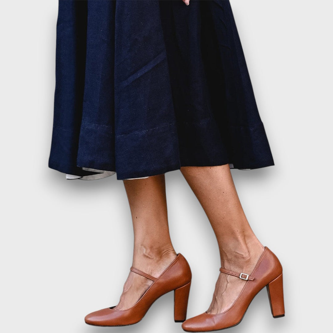Bravina – Sandalias de uso diario con tiras delicadas