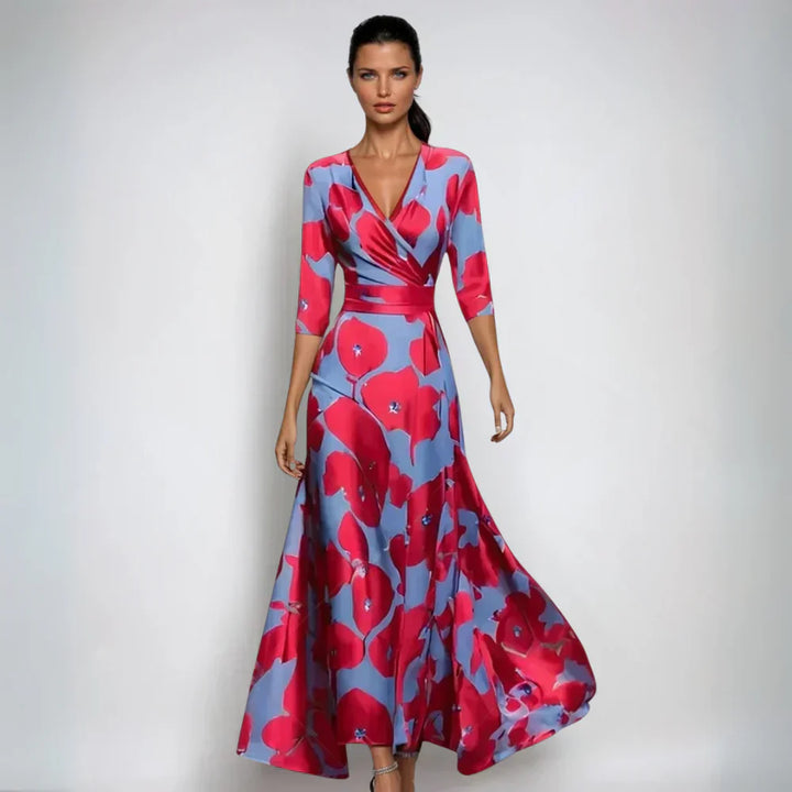 Eliana™ | Elegante Vestido A-Line Floral