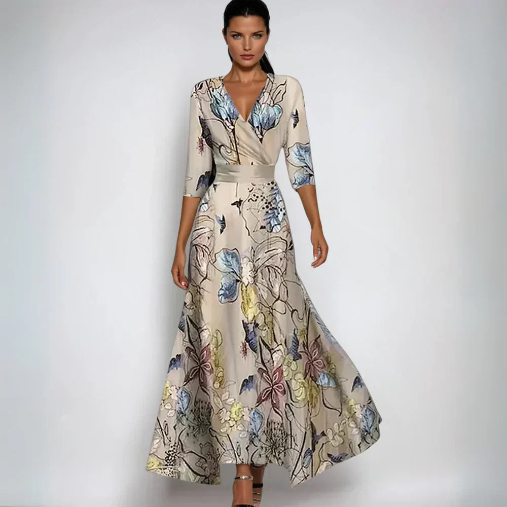 Eliana™ | Elegante Vestido A-Line Floral