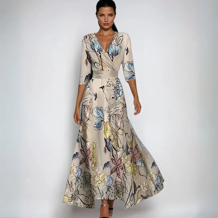 Eliana™ | Elegante Vestido A-Line Floral