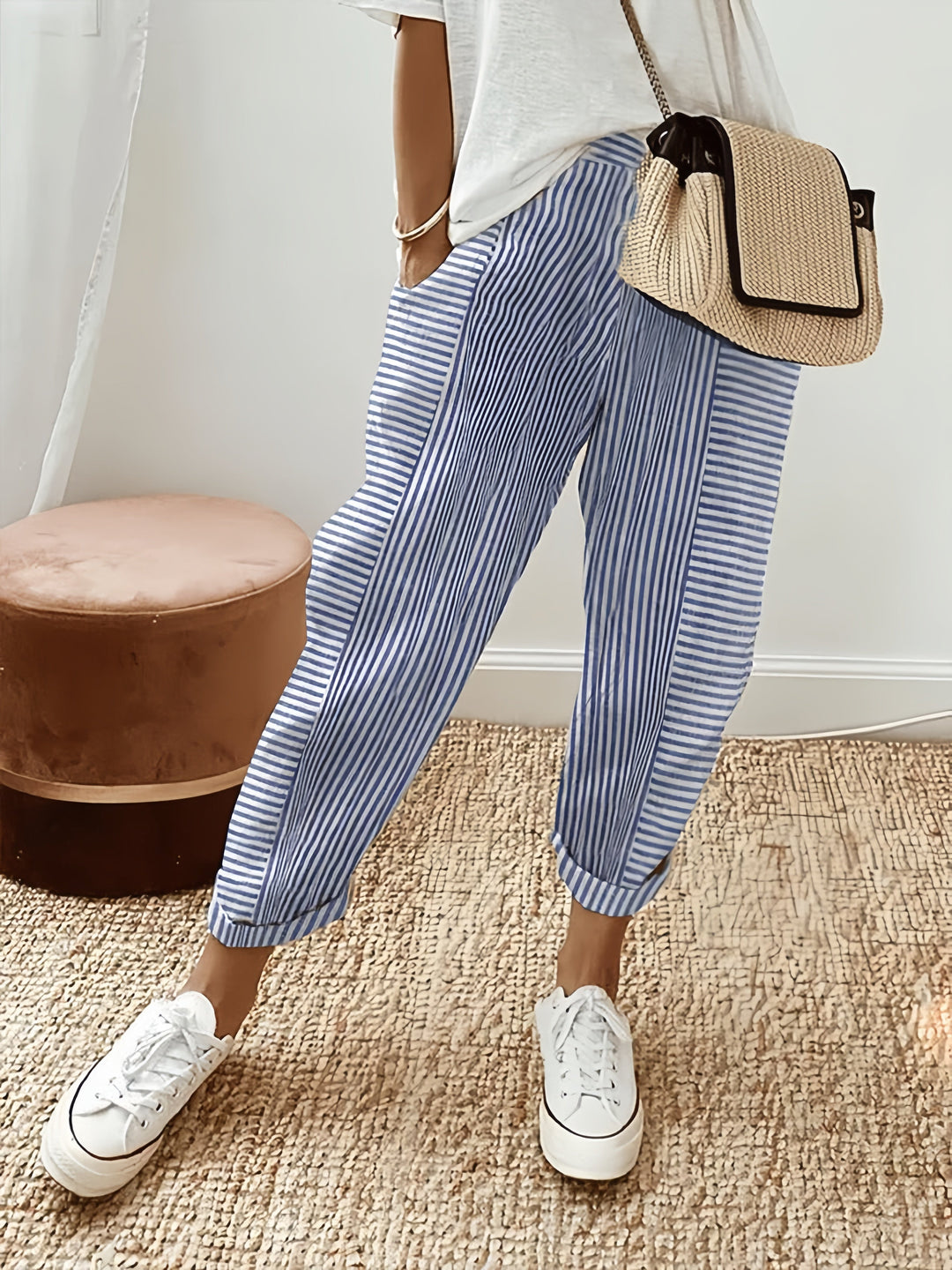 Florence | Pantalón de Rayas