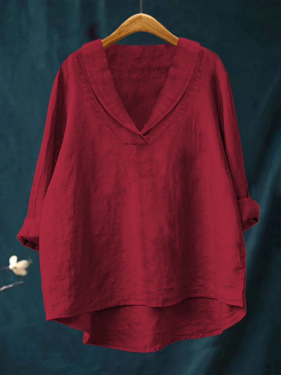 Hortense | Blusa Col V Fluida