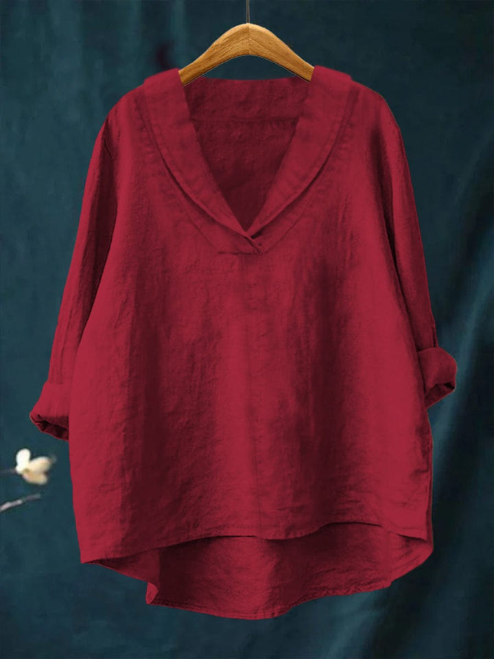 Hortense | Blusa Col V Fluida