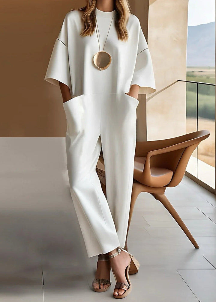 Emmy™ | Mono Elegante de Manga Corta