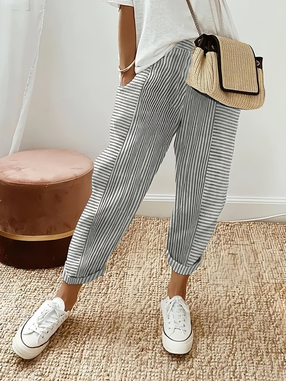 Florence | Pantalón de Rayas