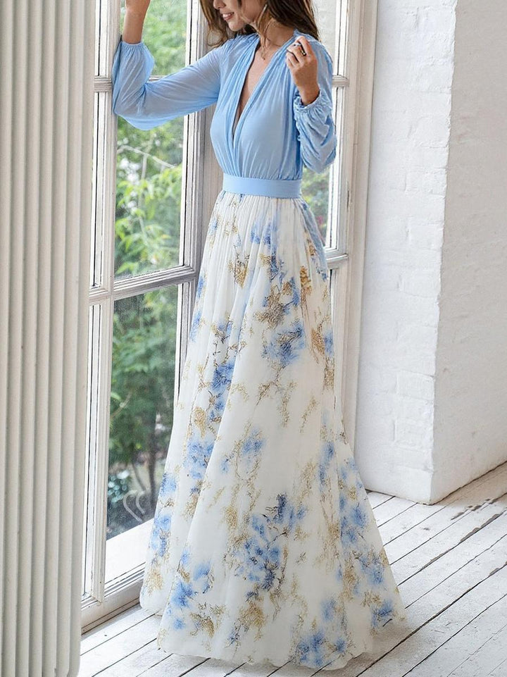 Rosalía™ | Vestido Maxi Floral Elegante