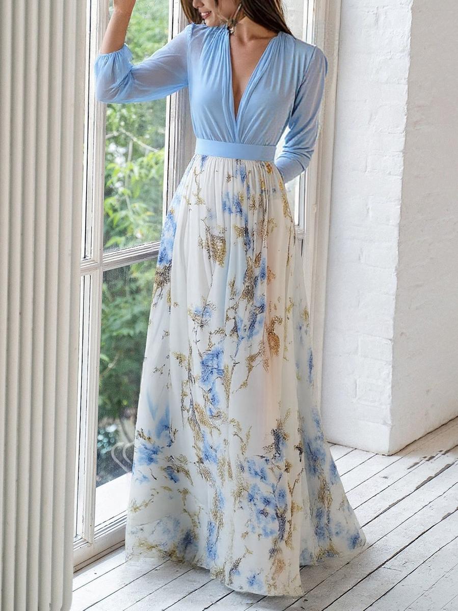 Rosalía™ | Vestido Maxi Floral Elegante