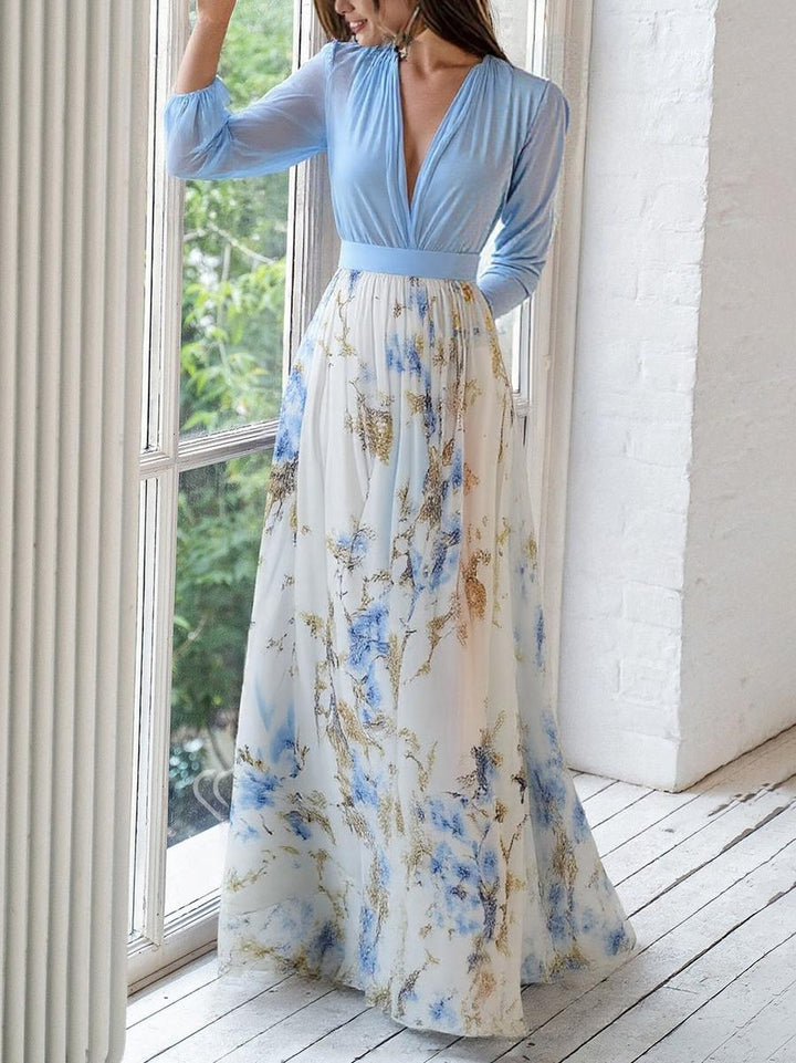 Rosalía™ | Vestido Maxi Floral Elegante