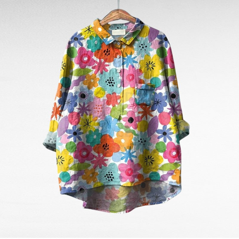Esmée | Blusa Floral Artística