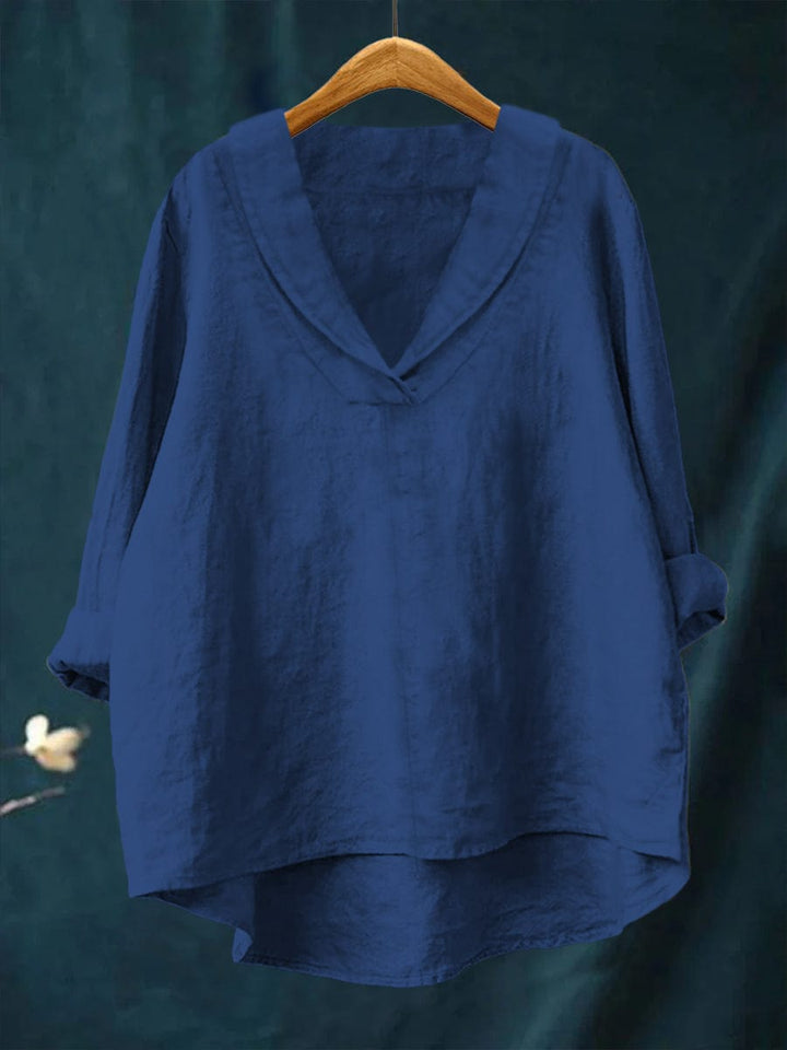 Hortense | Blusa Col V Fluida