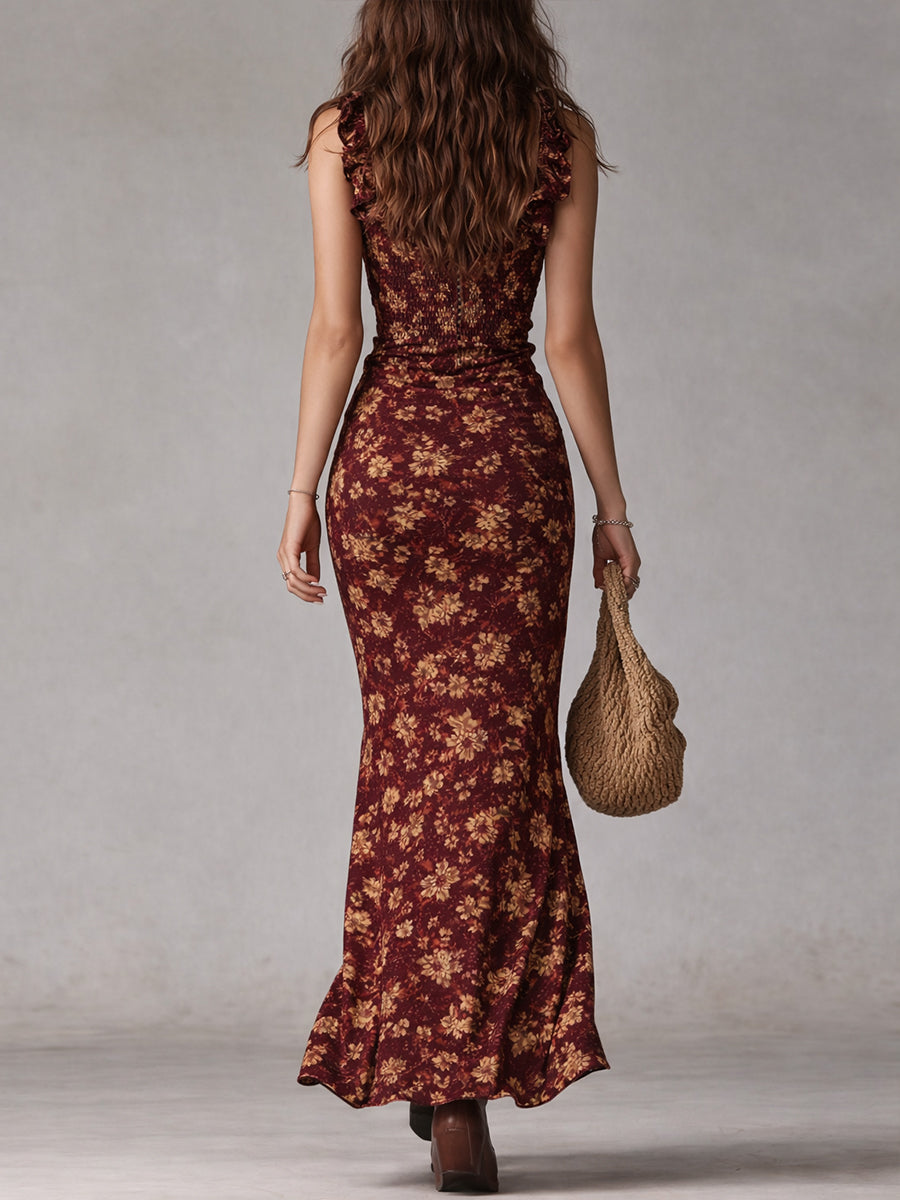 Valentina™ | Vestido Maxi Retro Boho
