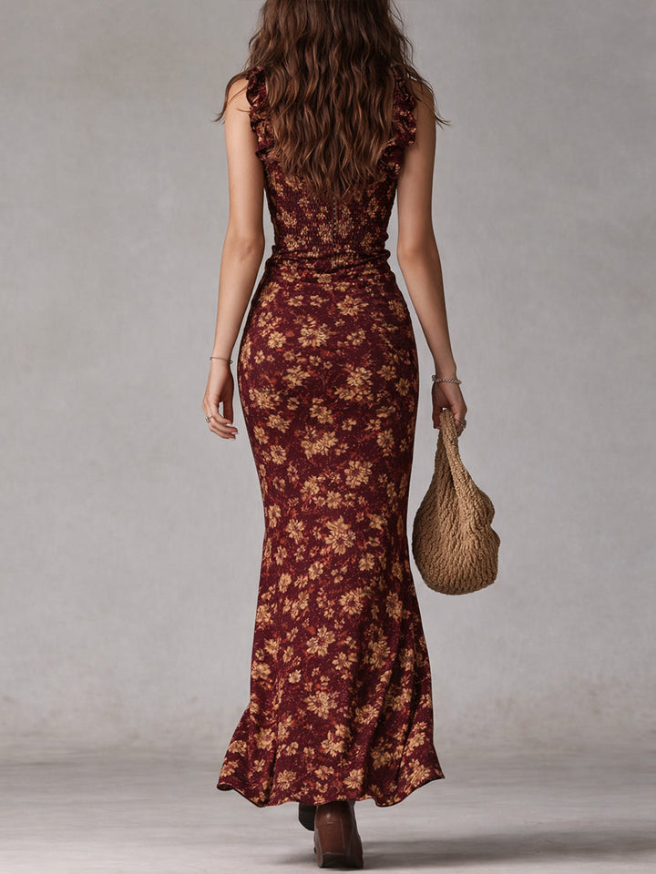 Valentina™ | Vestido Maxi Retro Boho
