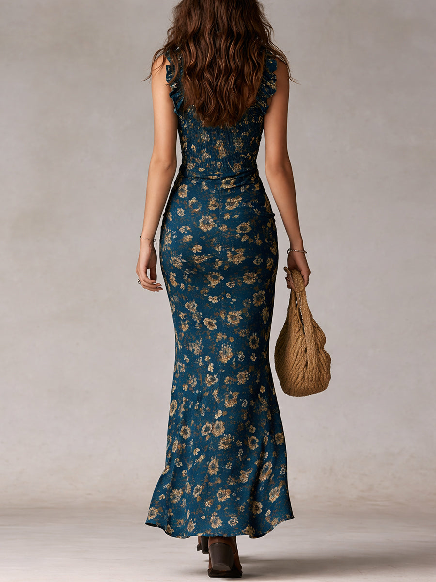 Valentina™ | Vestido Maxi Retro Boho