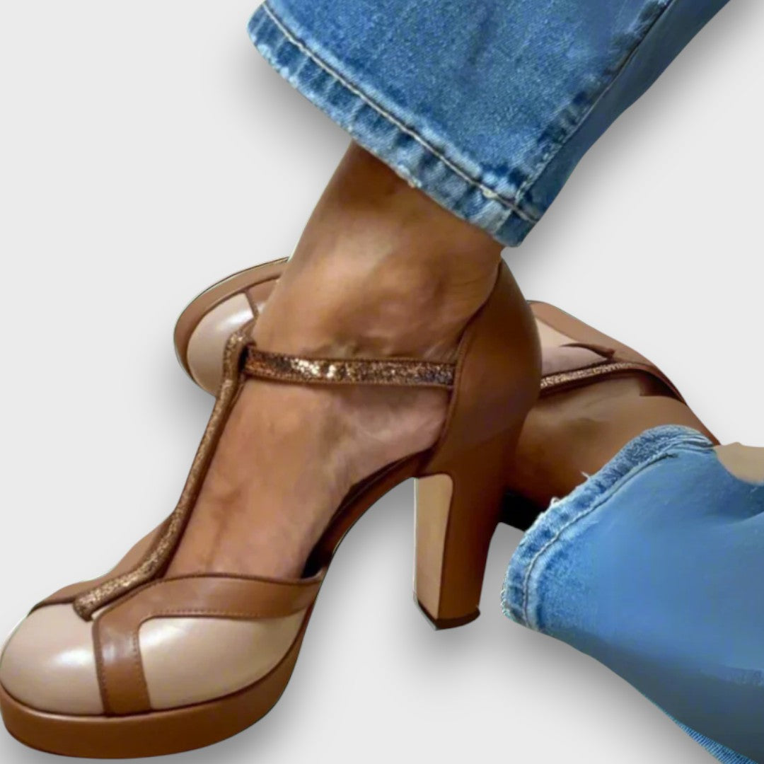 Criselma – Sandalias Elegantes de Tacón Alto