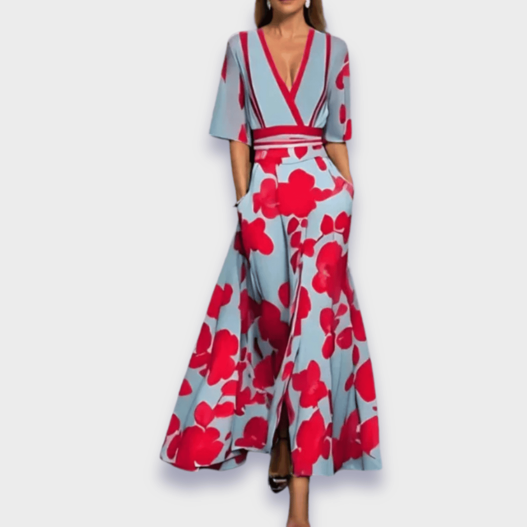Eliana™ | Elegante Vestido A-Line Floral