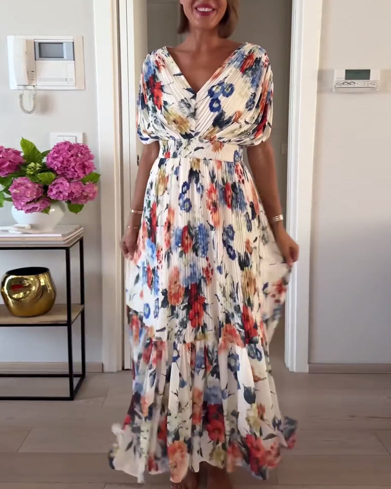 Florelle™ | Vestido Floral Elegante