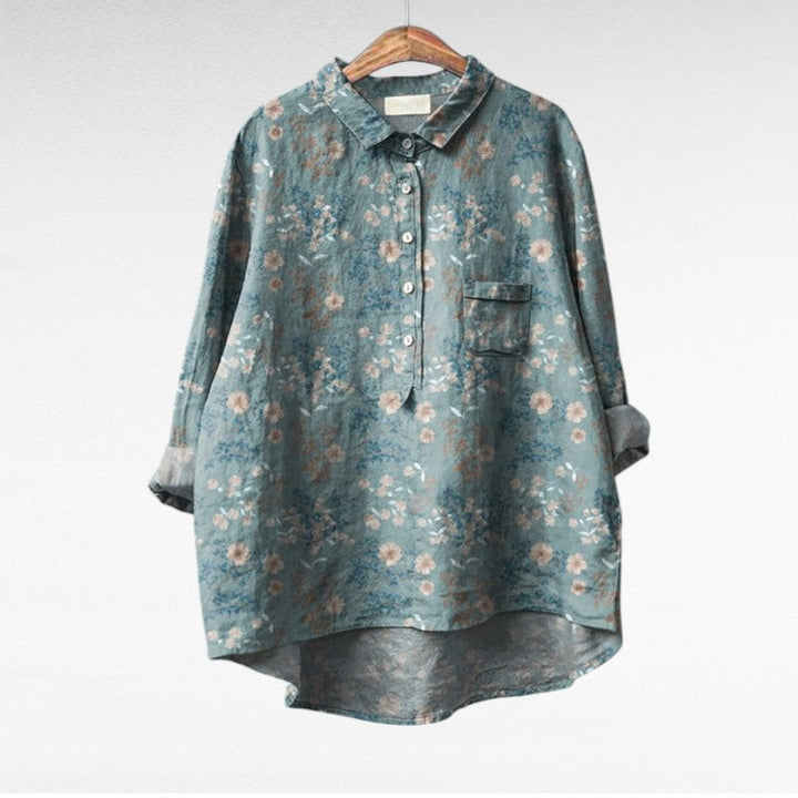 Séraphine | Blusa Floral Artística