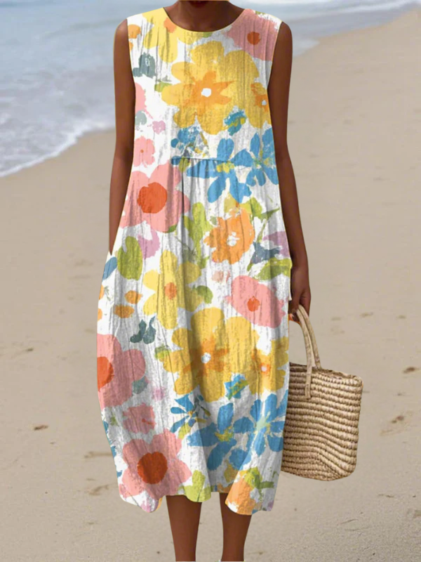 Victoria | Vestido Midi Floral