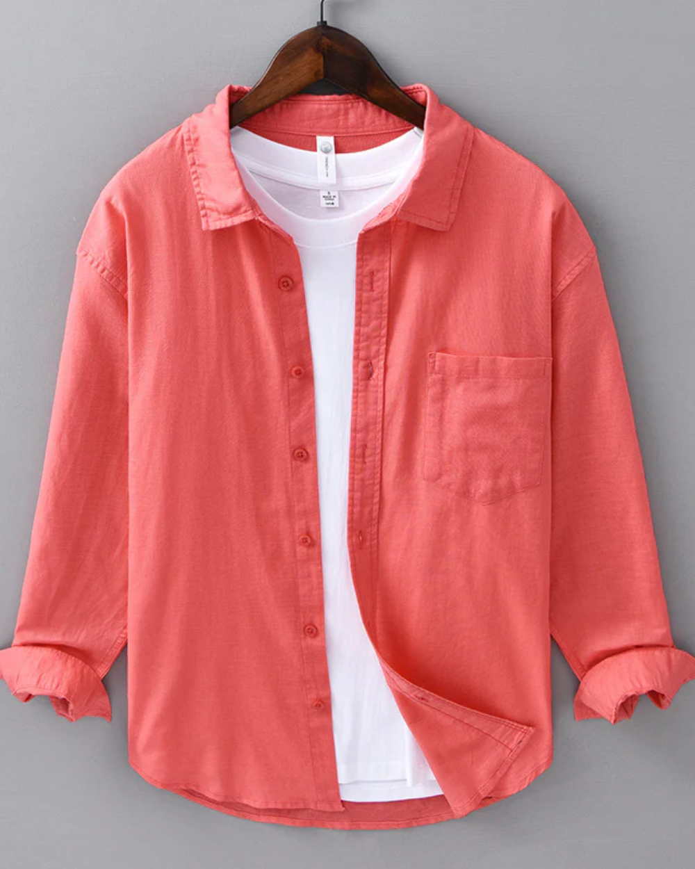 Camisa de lino Doha