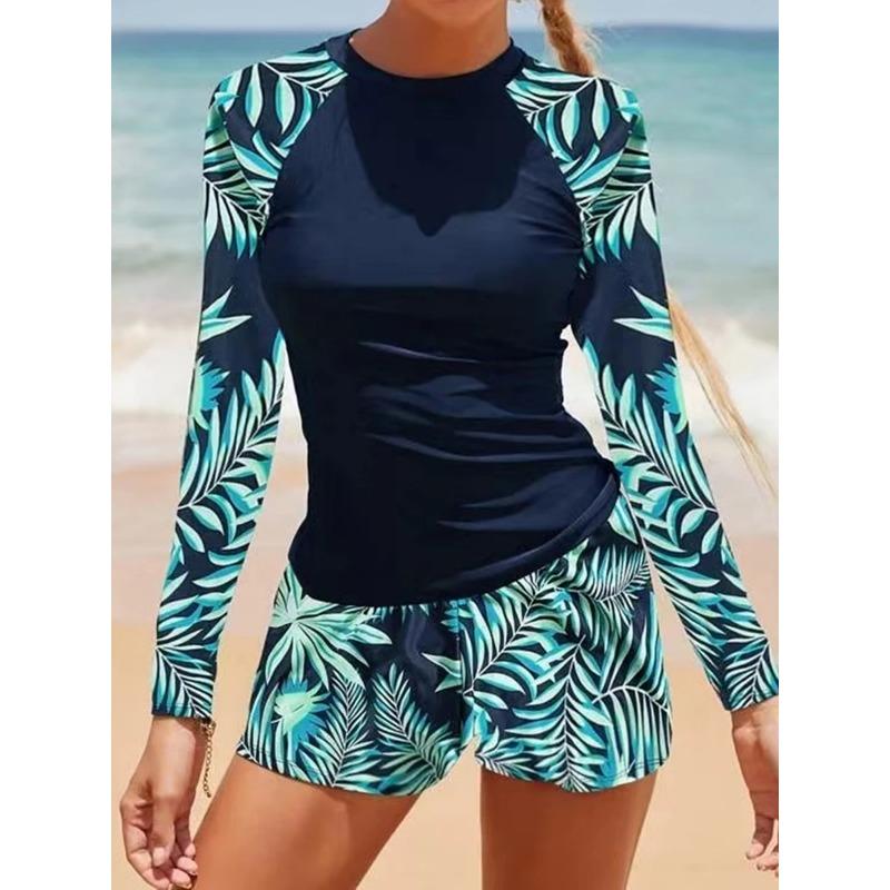 Noa | Traje de baño de surf de dos piezas de manga larga