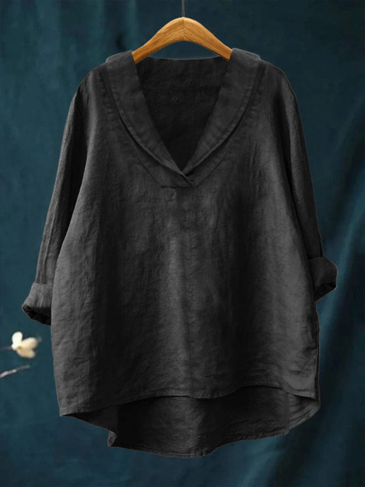 Hortense | Blusa Col V Fluida