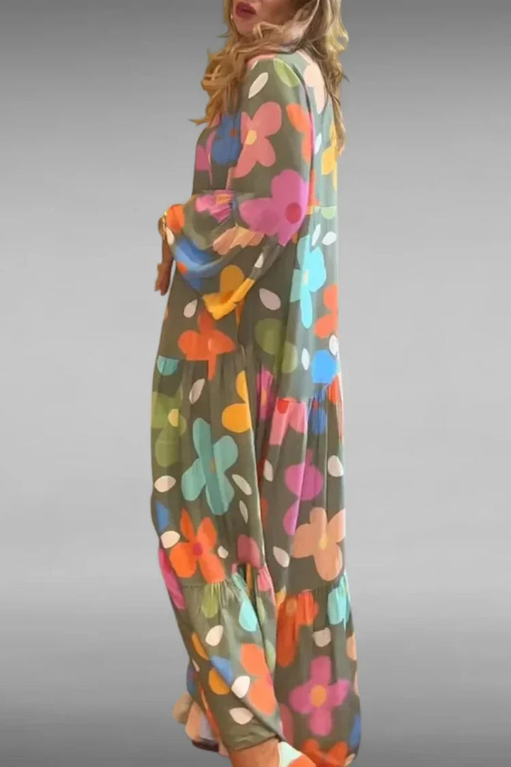Solea | Vestido Maxi de Corte Relajado