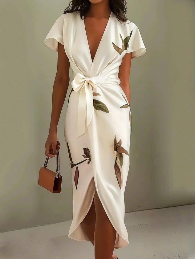 Vestido Elegante Cruzado