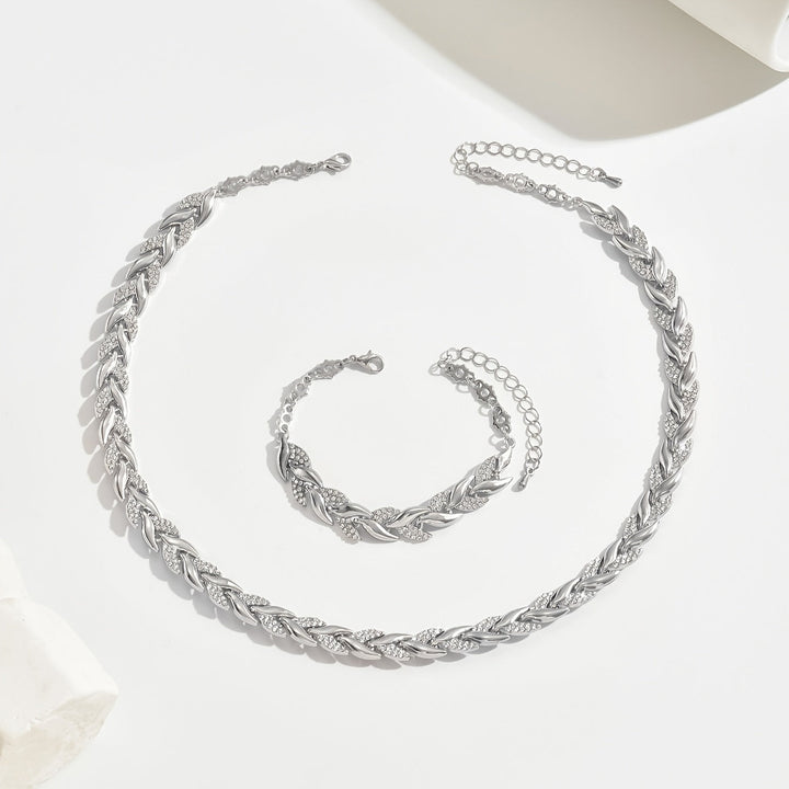 Verónica – Parure de Strass y Cristal