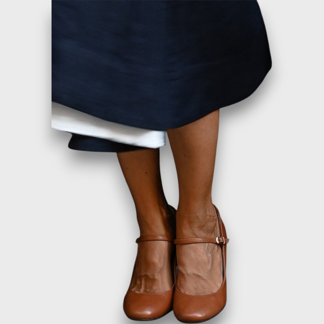 Bravina – Sandalias de uso diario con tiras delicadas