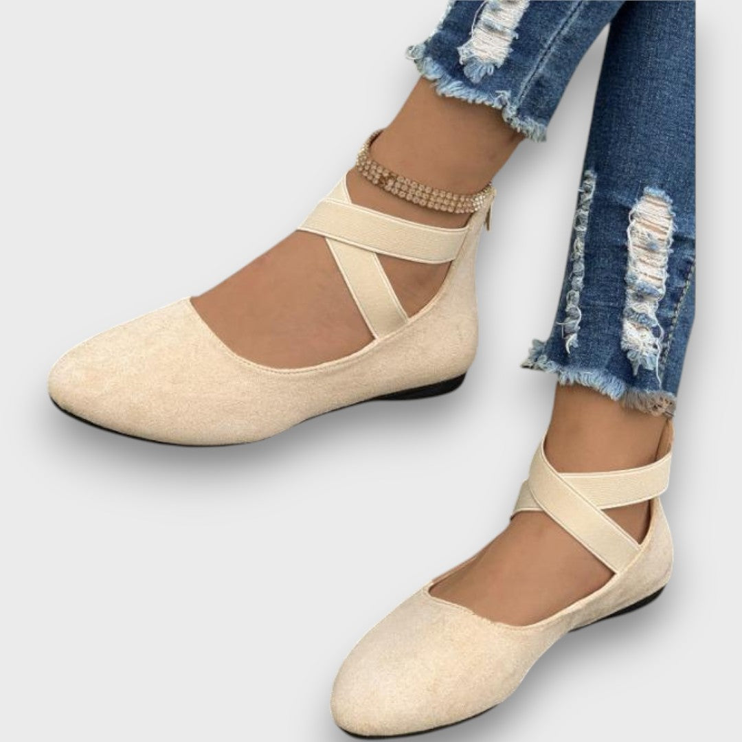 Arlena – Elegantes zapatos de cuña cerrados