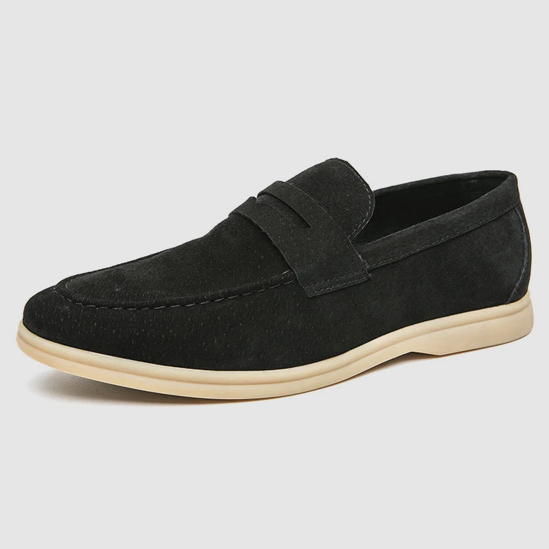 Mocasines de ante Firenze Chic