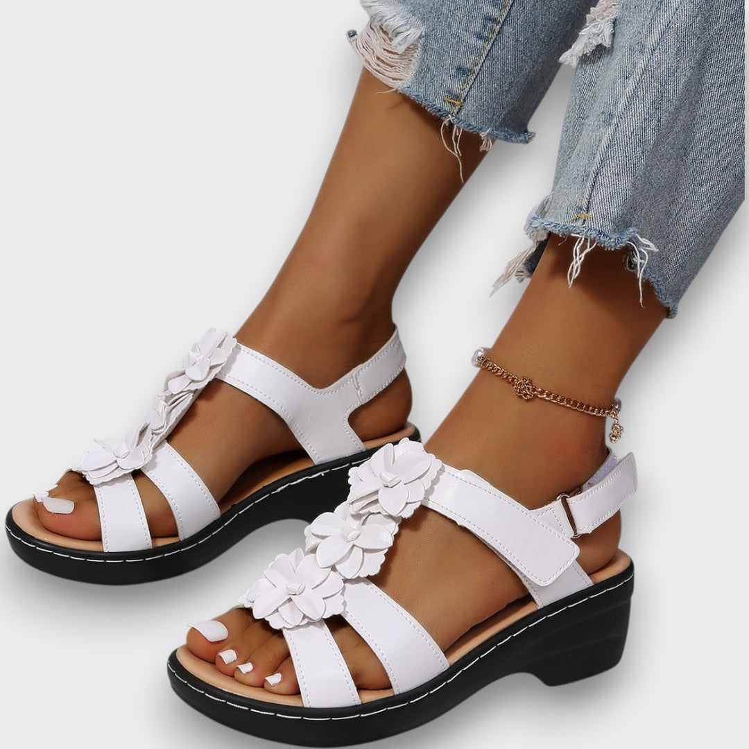 Brisella – Sandalias ortopédicas con tacón en cuña