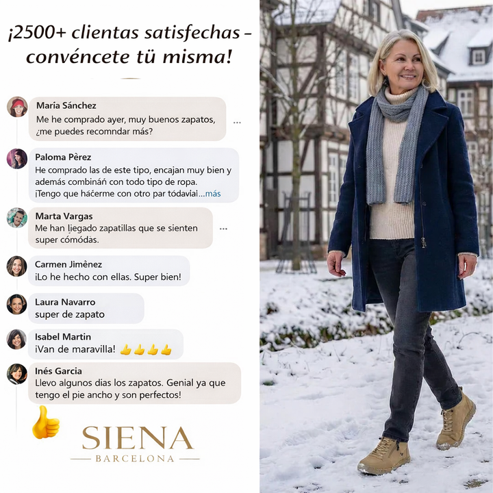 Mila™ – Zapatillas ortopédicas cómodas + Cremallera