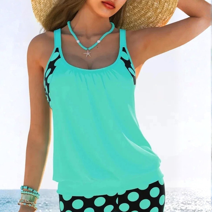 Azaria | Conjunto de Bikini con Puntos en Hueco