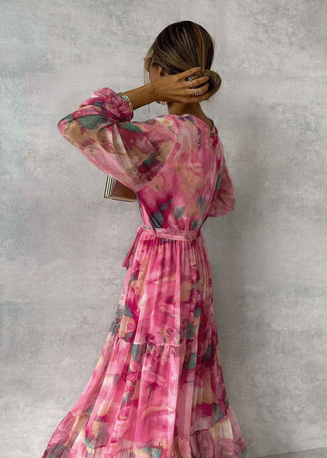 Camila™ | Vestido Cruzado con Estampado Floral
