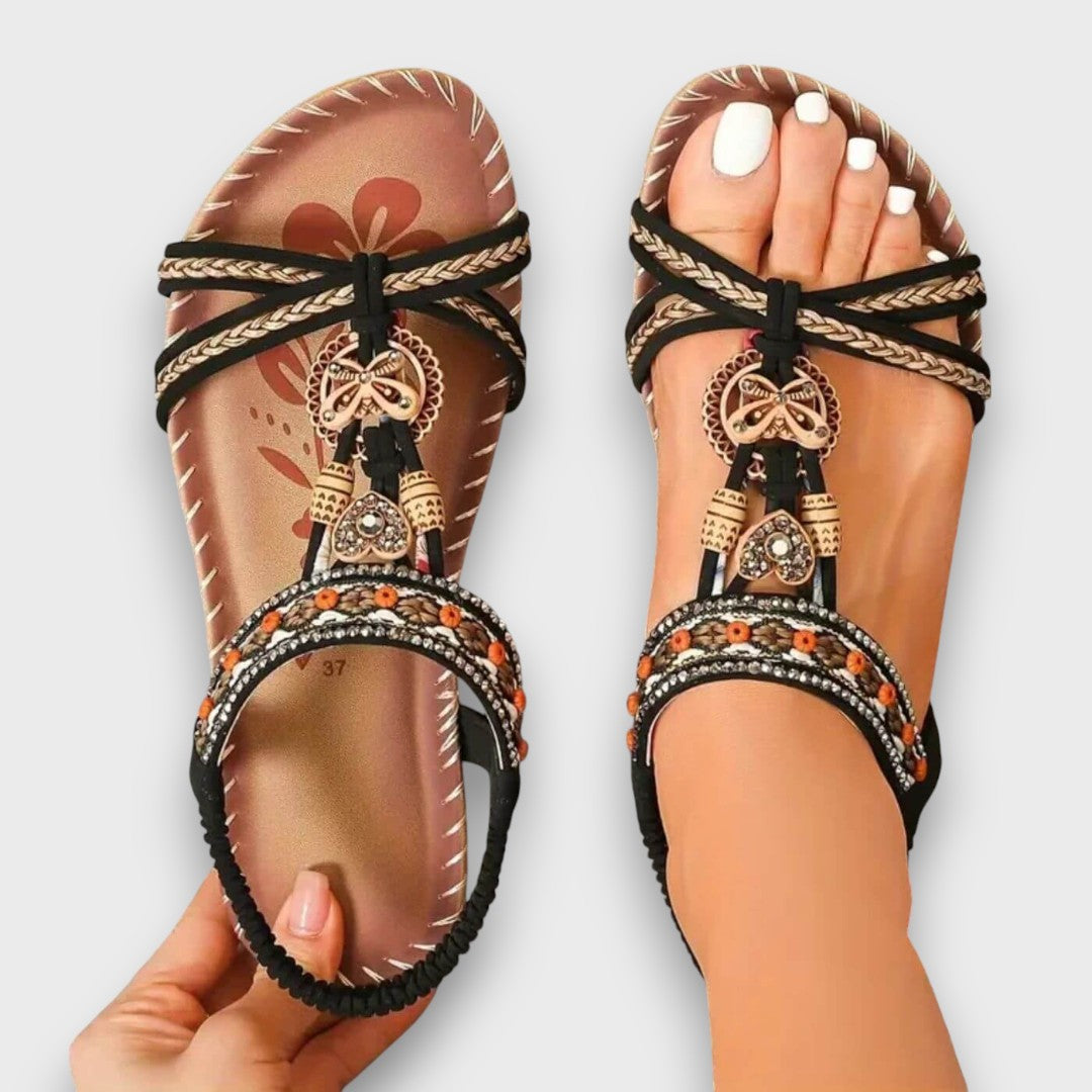 Arlena – Sandalias Boho con Comodidad Ortopédica