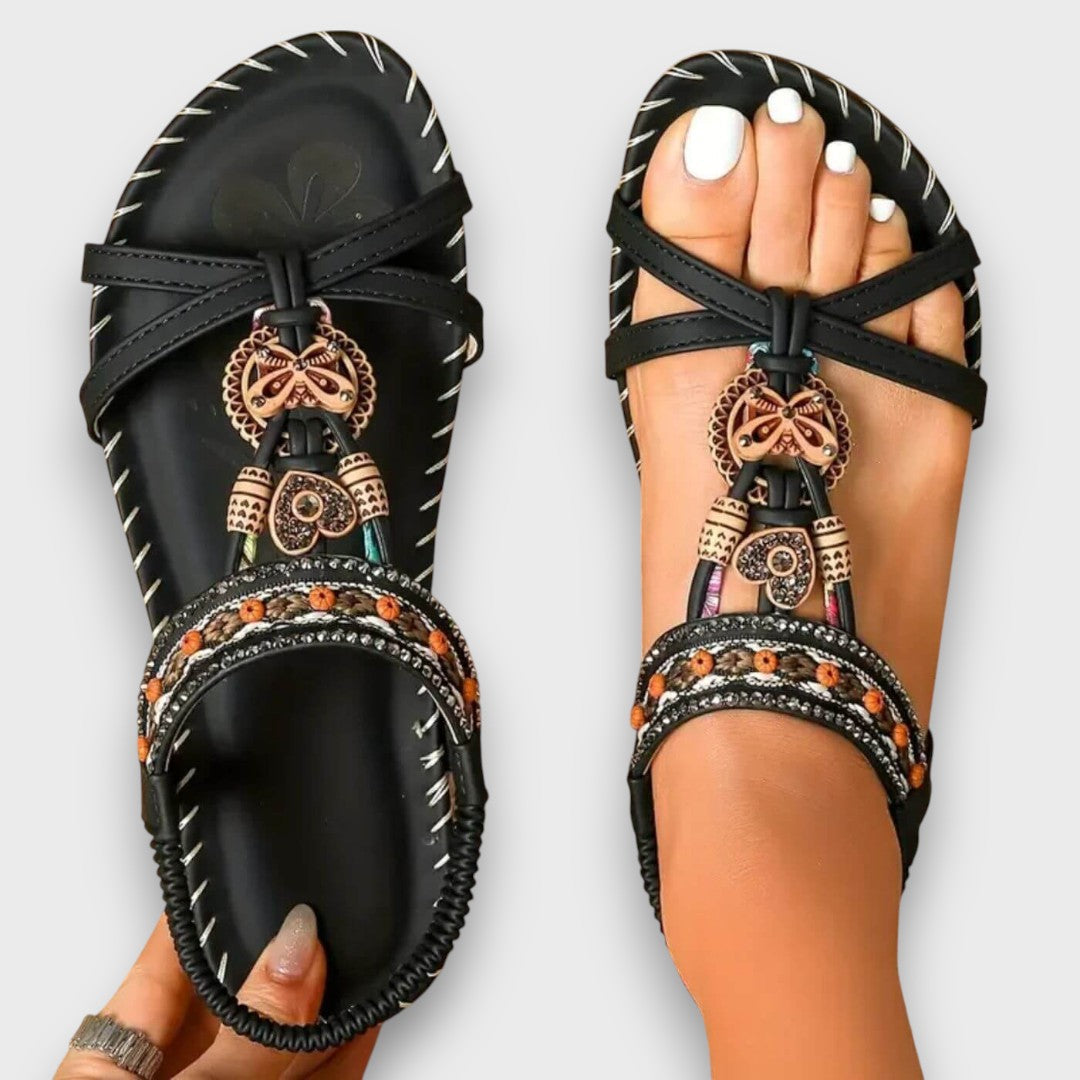 Arlena – Sandalias Boho con Comodidad Ortopédica
