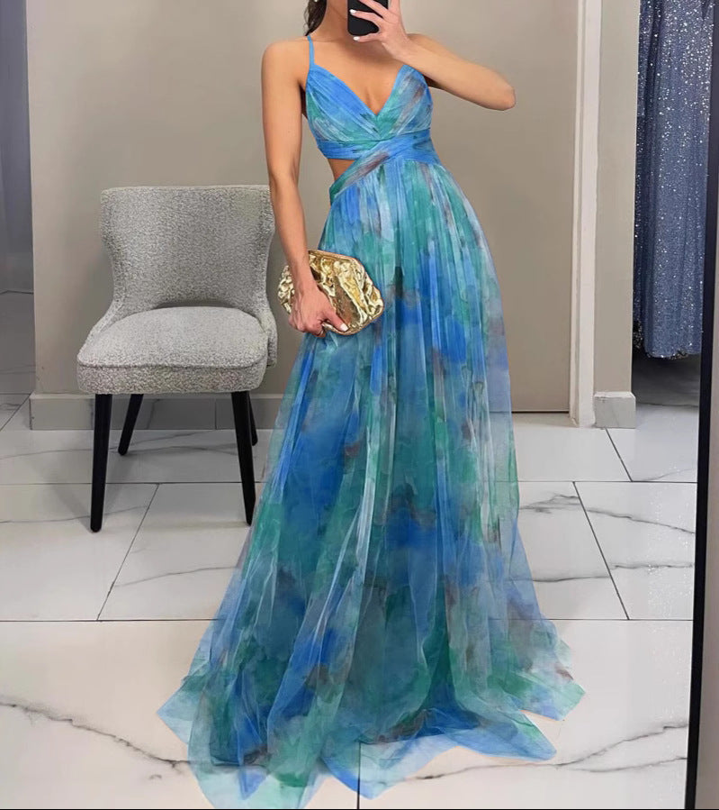 Léonie | Vestido Maxi Elegancia Floral
