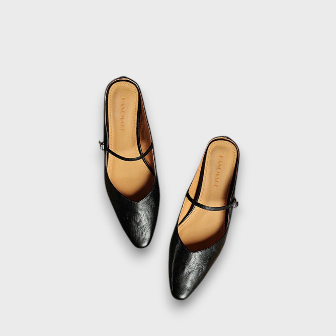 Ornella – Mules Elegantes con Tiras