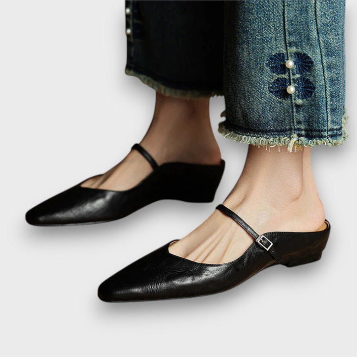 Ornella – Mules Elegantes con Tiras