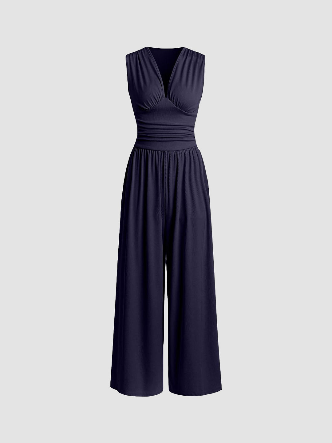 Valentina | Mono Elegante sin Mangas de Pierna Ancha