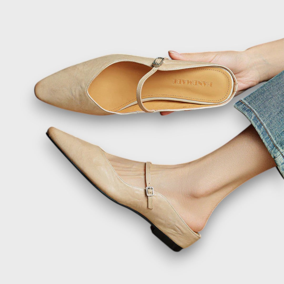 Ornella – Mules Elegantes con Tiras