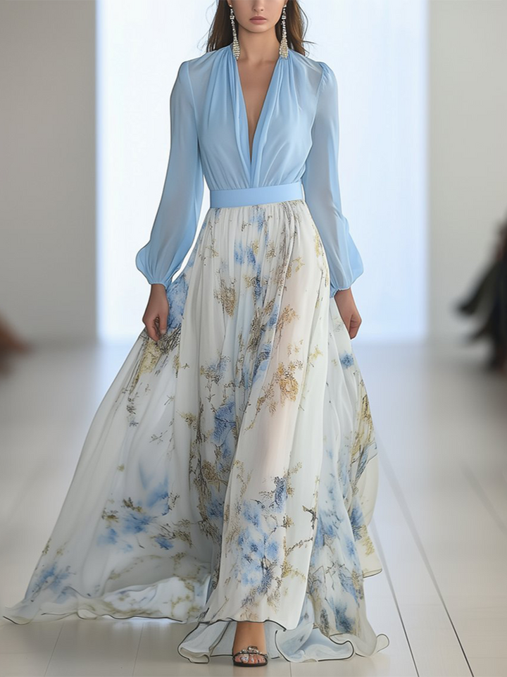 Rosalía™ | Vestido Maxi Floral Elegante
