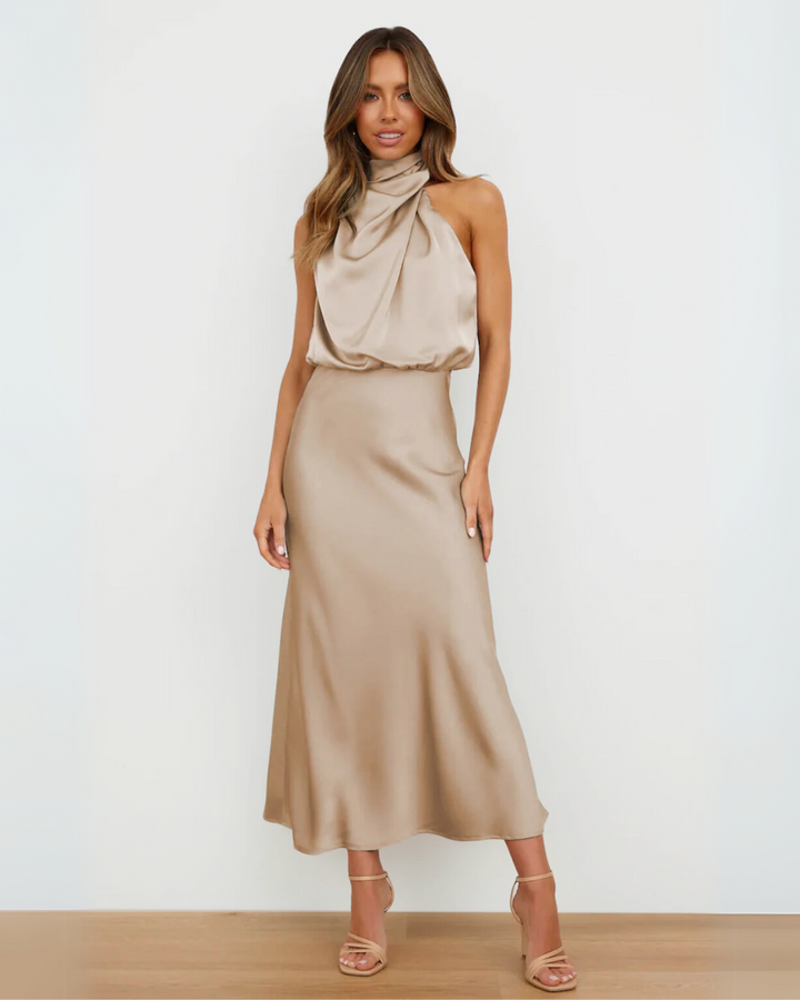Vestido Quentin Sahara Draped