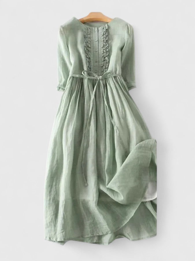 Karynthe | Vestido Midi Elegante de Primavera