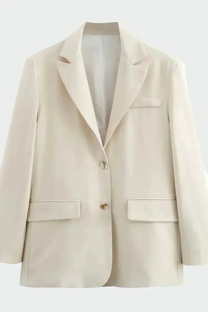 Elizabeta - Chaqueta oversize de corte moderno