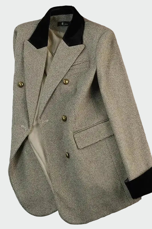 Ester - Chaqueta con cierre doble