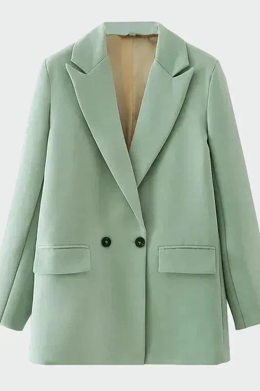 Elizabeta - Chaqueta oversize de corte moderno