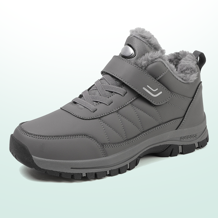 Zapatos de invierno ortopédicos de cuero