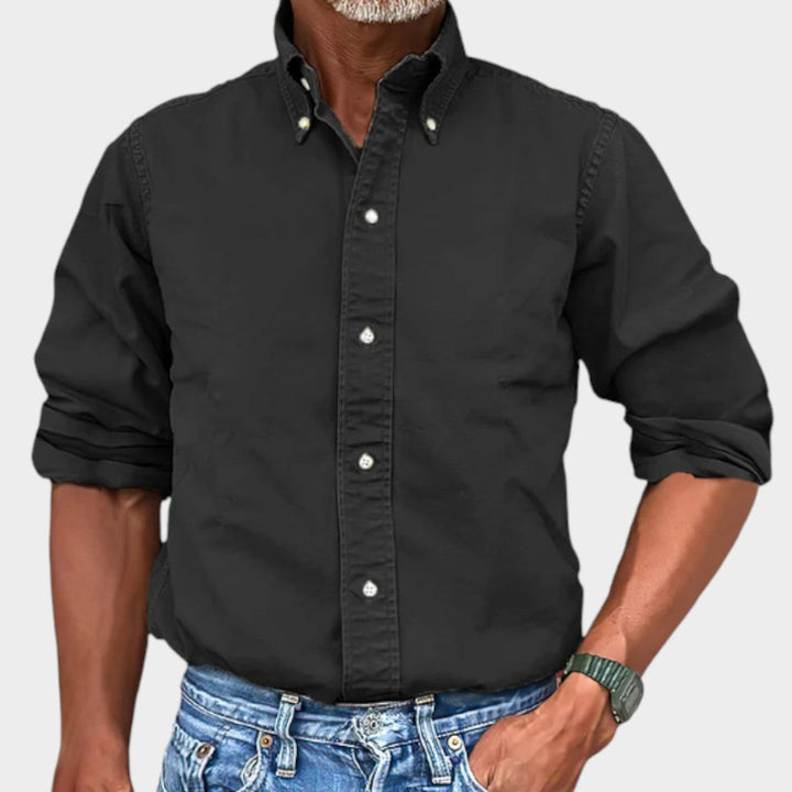 Ralf™  | Camiseta de manga larga sin arrugas